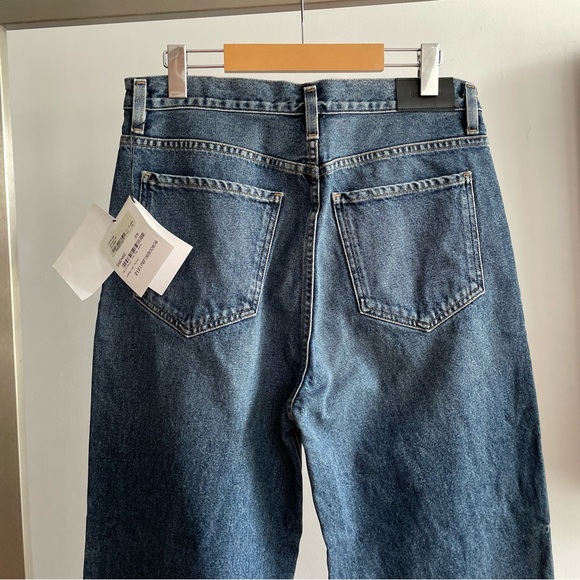 Goldsign NWT The Peg Palmer High-Waisted Blue Jeans Sz 29 - Picture 3 of 9
